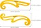 Kearing® 12" x 6" French Curve Ruler Template: Geometric Drawing Tool